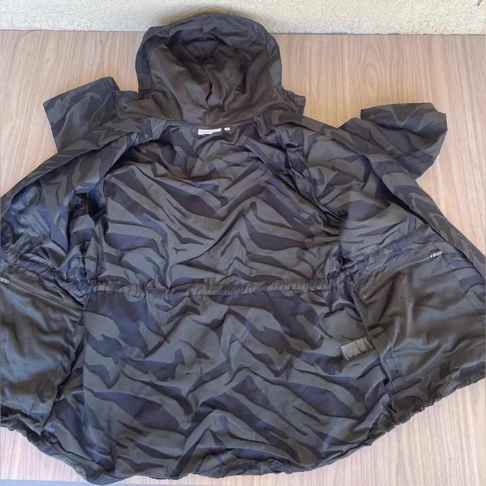 Chico's Black and Gray Utility Jacket
